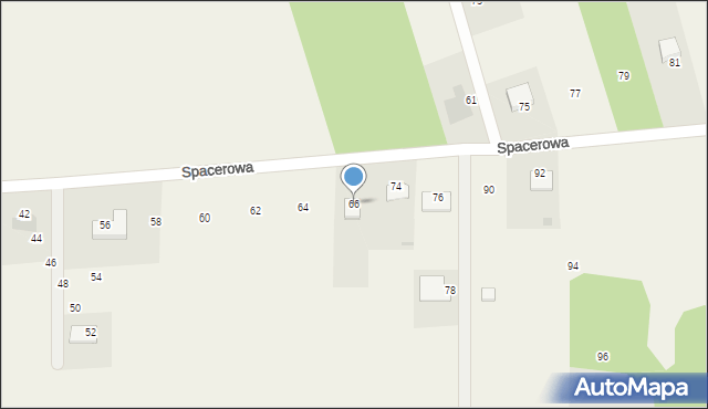 Myszyniec Stary, Myszyniec Stary, 33B, mapa Myszyniec Stary