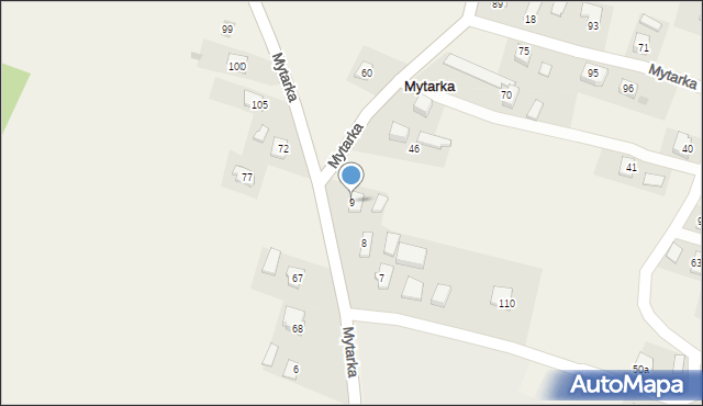 Mytarka, Mytarka, 9, mapa Mytarka