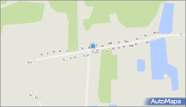 Tomaszów Mazowiecki, Myśliwska, 32/36, mapa Tomaszów Mazowiecki