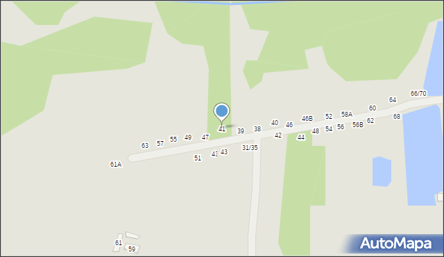 Tomaszów Mazowiecki, Myśliwska, 41, mapa Tomaszów Mazowiecki