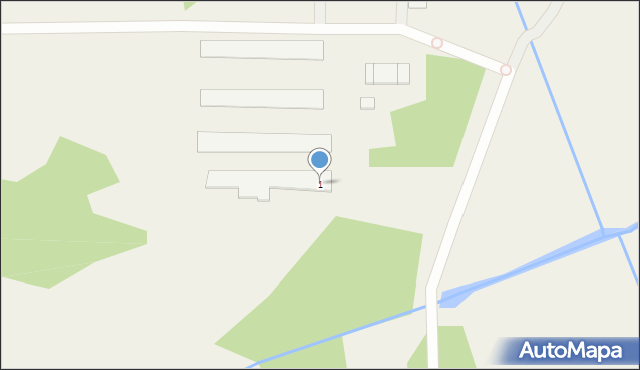 Wieliszew, Myśliwska, 1, mapa Wieliszew