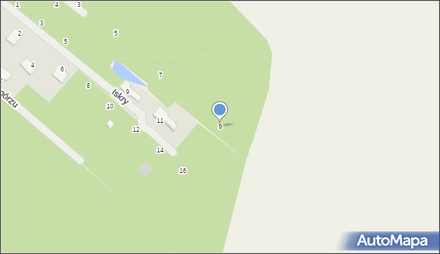 Bartoszówka, Nasypowa, 9, mapa Bartoszówka