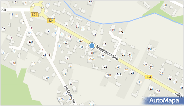 Bochotnica, Nałęczowska, 18, mapa Bochotnica