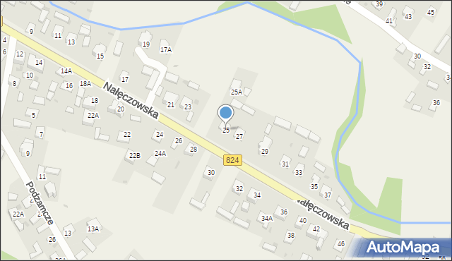 Bochotnica, Nałęczowska, 25, mapa Bochotnica