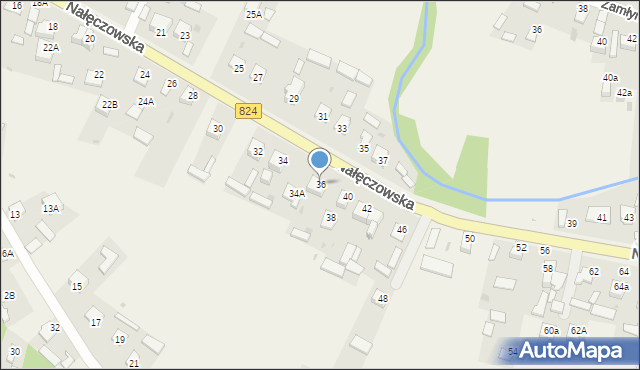 Bochotnica, Nałęczowska, 36, mapa Bochotnica