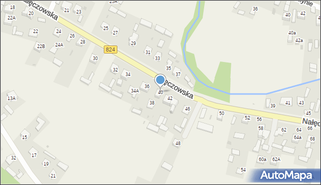 Bochotnica, Nałęczowska, 40, mapa Bochotnica