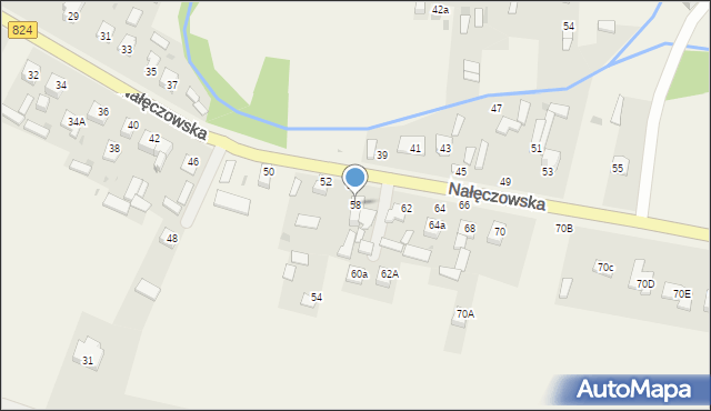 Bochotnica, Nałęczowska, 58, mapa Bochotnica