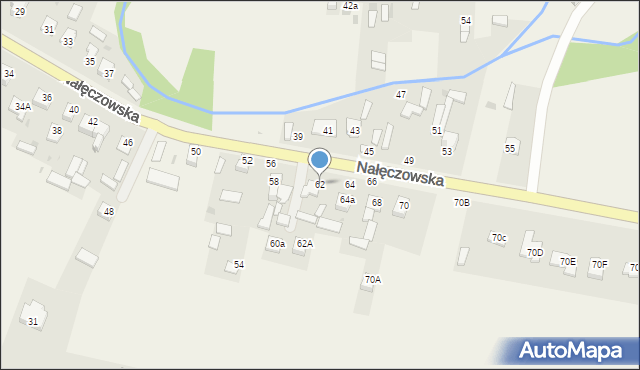 Bochotnica, Nałęczowska, 62, mapa Bochotnica