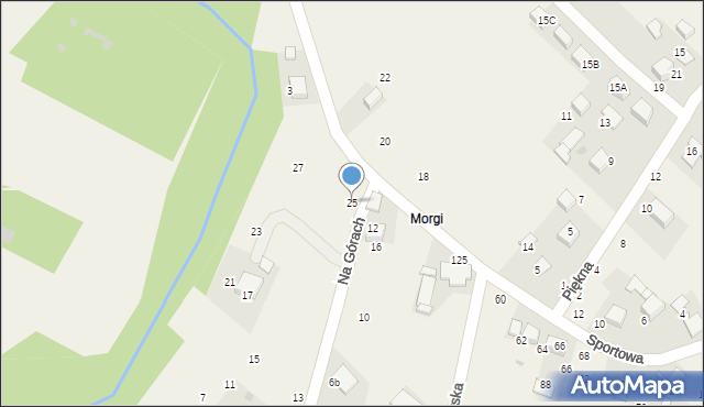 Bolechowice, Na Górach, 25, mapa Bolechowice