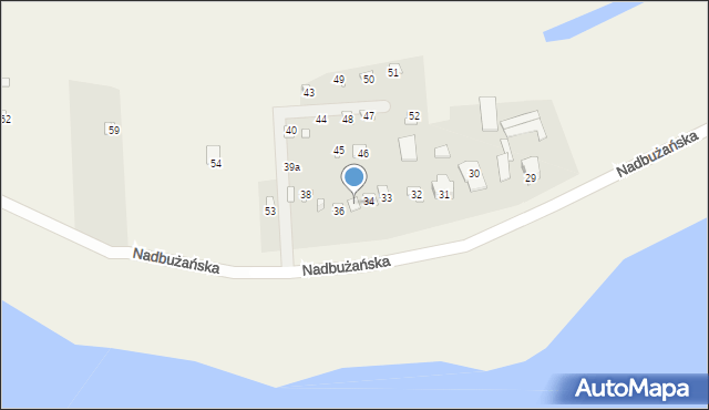 Cupel, Nadbużańska, 35, mapa Cupel