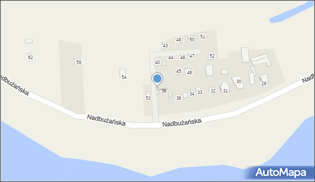 Cupel, Nadbużańska, 39, mapa Cupel