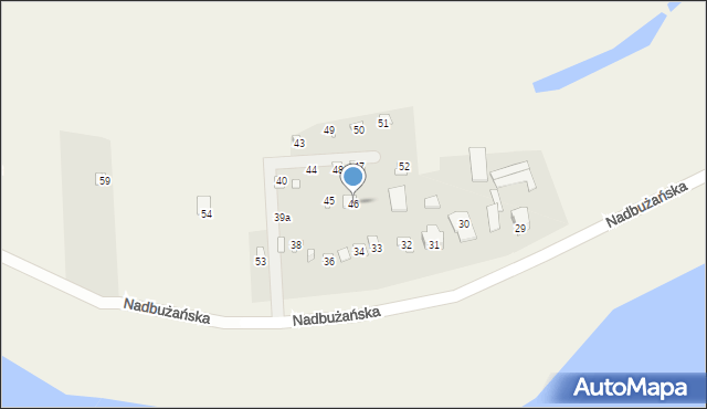 Cupel, Nadbużańska, 46, mapa Cupel