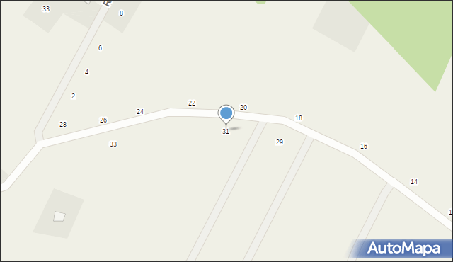 Dzikowo, Nadwiślańska, 31, mapa Dzikowo