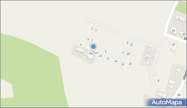 Gajków, Na Końcu Świata, 8b, mapa Gajków