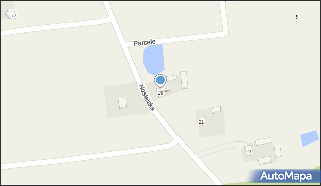 Gąsocin, Nasielska, 19, mapa Gąsocin