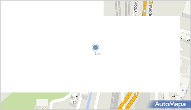 Gdańsk, Na Stoku, 37, mapa Gdańska