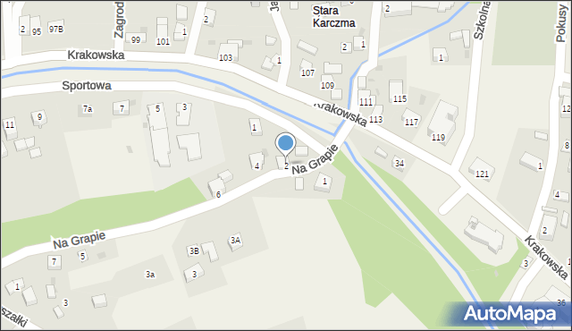 Gilowice, Na Grapie, 2, mapa Gilowice