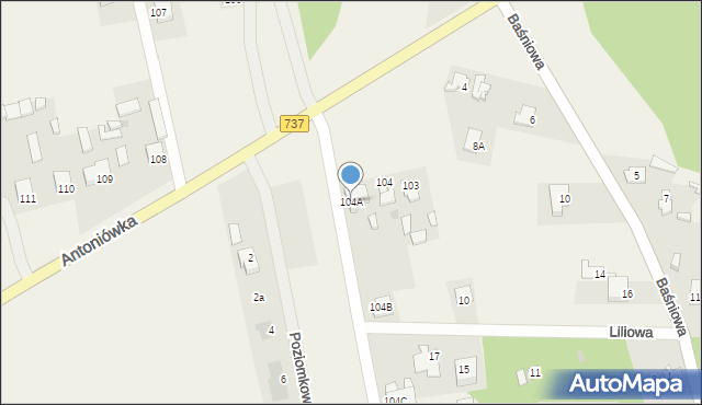 Groszowice, Na Skraju, 1, mapa Groszowice