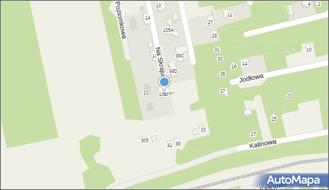 Groszowice, Na Skraju, 18, mapa Groszowice