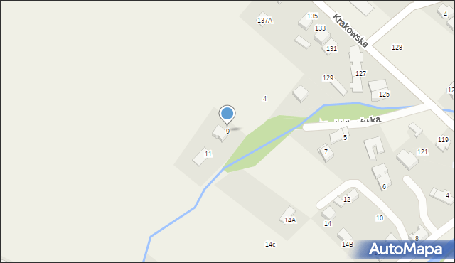 Hecznarowice, Nad Młynówką, 9, mapa Hecznarowice