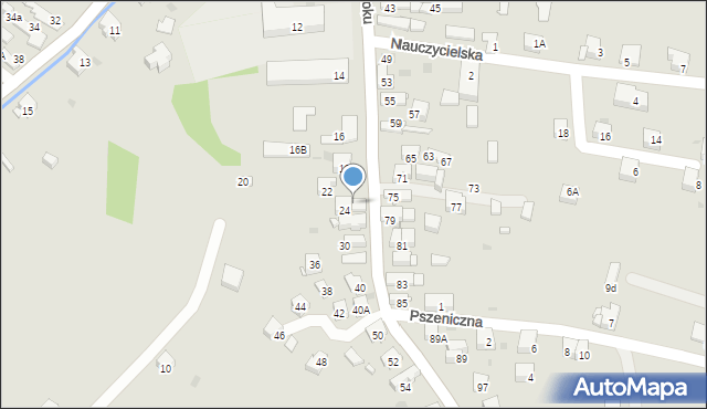 Jaworzno, Na Stoku, 26, mapa Jaworzno