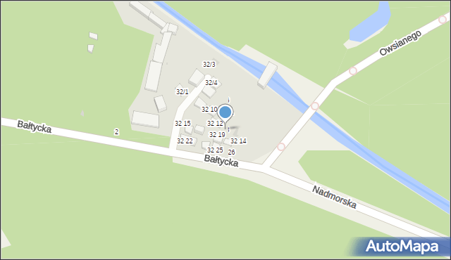 Jezierzany, Nadmorska, 32/13, mapa Jezierzany