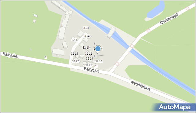 Jezierzany, Nadmorska, 32/14, mapa Jezierzany