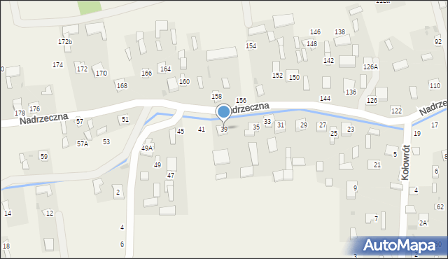 Karczmiska Pierwsze, Nadrzeczna, 39, mapa Karczmiska Pierwsze