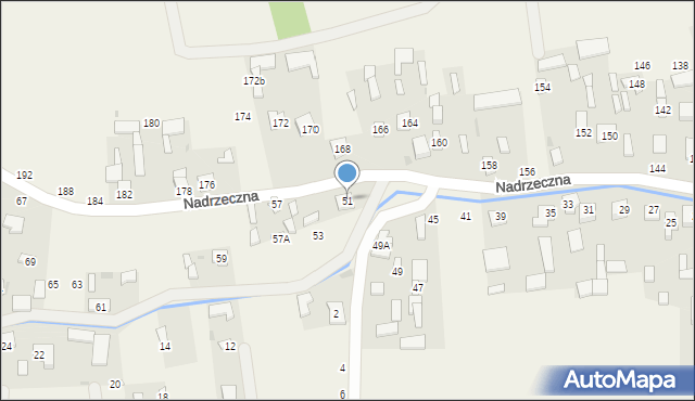 Karczmiska Pierwsze, Nadrzeczna, 51, mapa Karczmiska Pierwsze