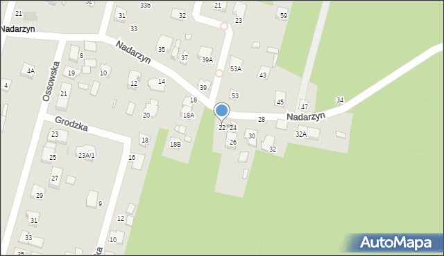 Kobyłka, Nadarzyn, 22, mapa Kobyłka