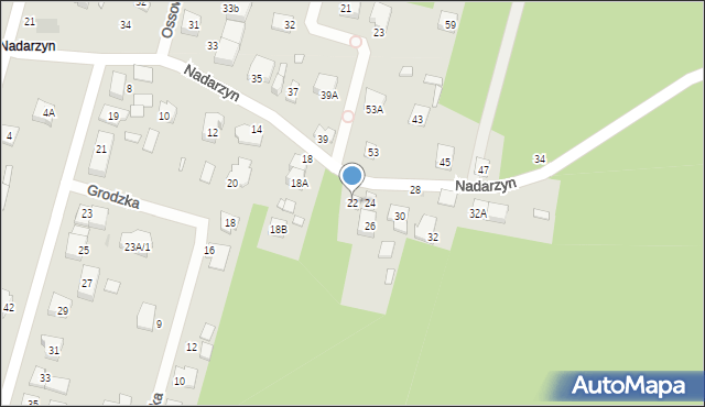 Kobyłka, Nadarzyn, 22, mapa Kobyłka