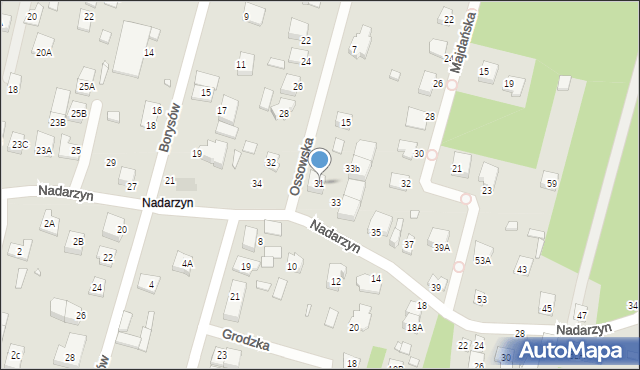 Kobyłka, Nadarzyn, 31, mapa Kobyłka