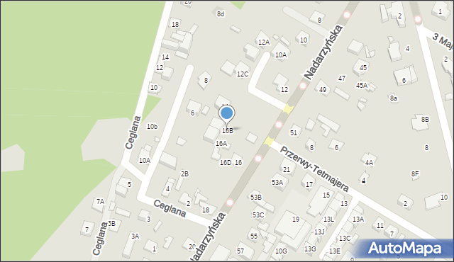 Kobyłka, Nadarzyńska, 16B, mapa Kobyłka