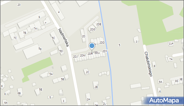 Kobyłka, Nadmeńska, 2DS, mapa Kobyłka