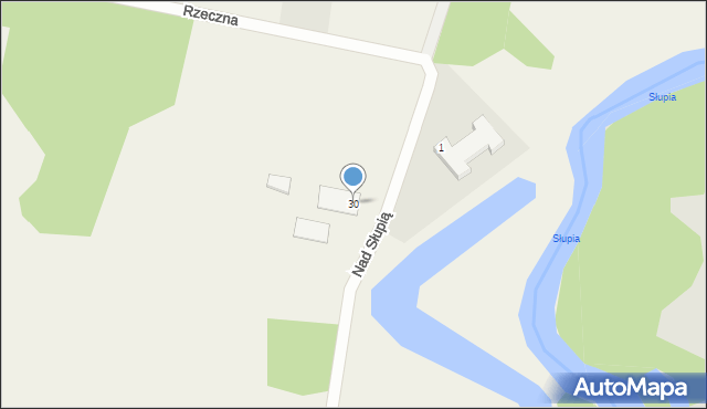 Kobylnica, Nad Słupią, 30, mapa Kobylnica