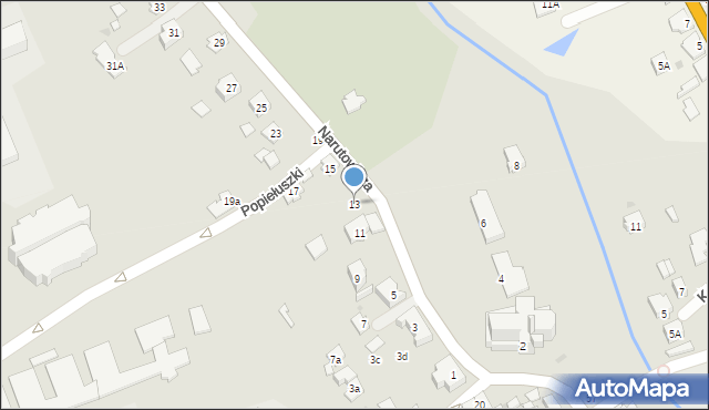 Kolbuszowa, Narutowicza Gabriela, 13, mapa Kolbuszowa