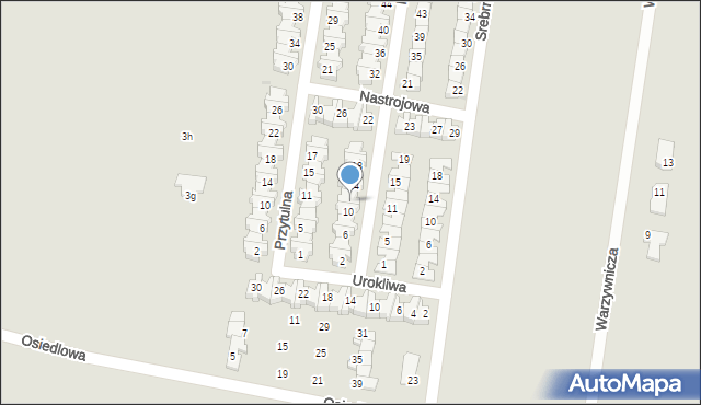 Konstantynów Łódzki, Nastrojowa, 12, mapa Konstantynów Łódzki