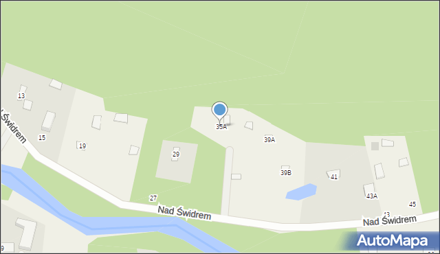 Kopki, Nad Świdrem, 35A, mapa Kopki