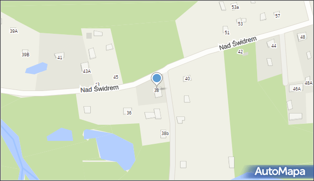 Kopki, Nad Świdrem, 38, mapa Kopki