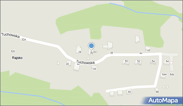 Kraków, Nad Fosą, 31, mapa Krakowa