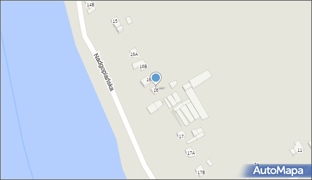 Kruszwica, Nadgoplańska, 16, mapa Kruszwica