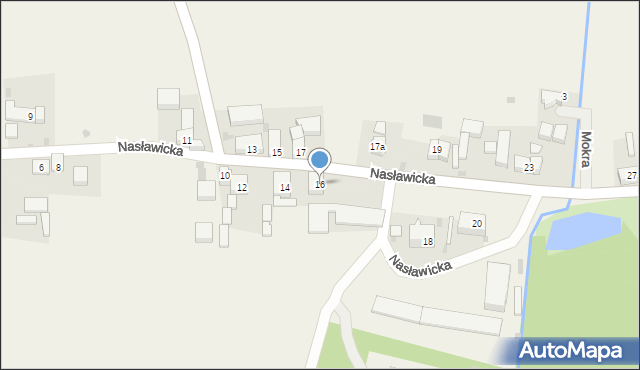 Kunów, Nasławicka, 16, mapa Kunów