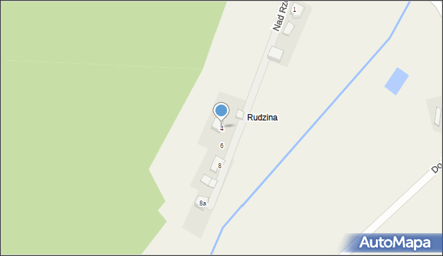 Marszewska Góra, Nad Rzeką, 4, mapa Marszewska Góra