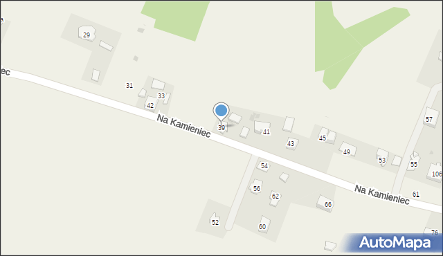 Maszków, Na Kamieniec, 39, mapa Maszków