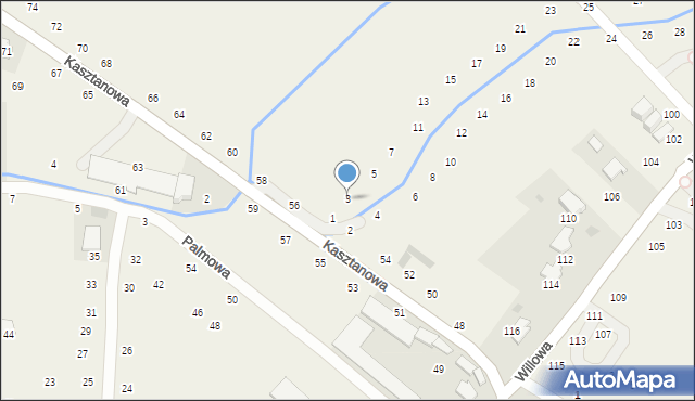 Modlniczka, Na Wedonkach, 3, mapa Modlniczka