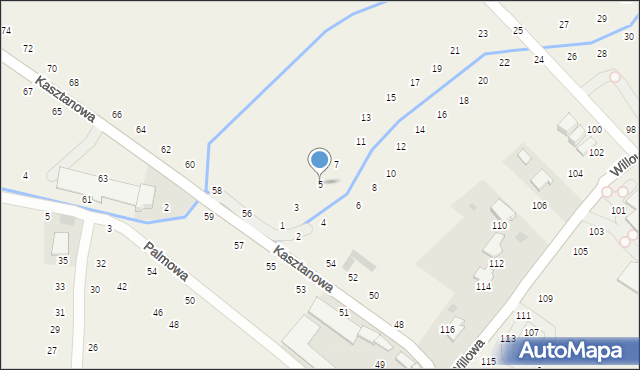 Modlniczka, Na Wedonkach, 5, mapa Modlniczka