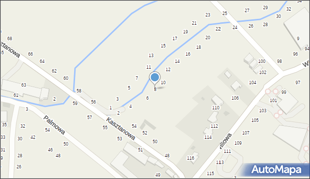 Modlniczka, Na Wedonkach, 8, mapa Modlniczka