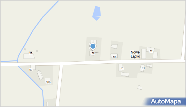 Nacmierz, Nacmierz, 59, mapa Nacmierz