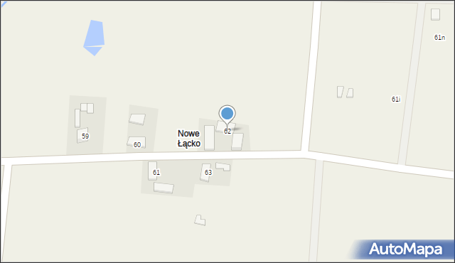 Nacmierz, Nacmierz, 62, mapa Nacmierz