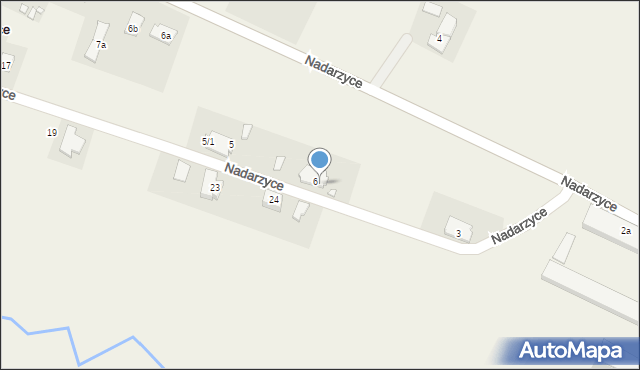 Nadarzyce, Nadarzyce, 6/2, mapa Nadarzyce